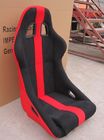 中国 赤い座席および快適な黒い折り畳むことのできる座席を競争させるJBRの普遍的なバケツ 会社