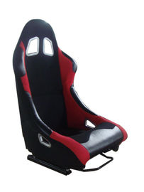 中国 単一のスライダー/スポーツの折り畳むことのできる座席が付いている座席を競争させる黒いおよび赤 工場